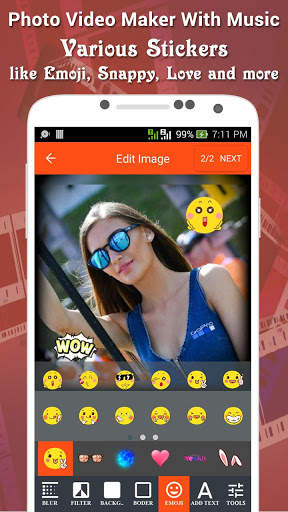 Photo Video Maker With Music & Video Editor screenshot 2