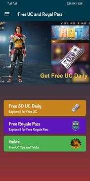 Free UC and Royal Pass screenshot 1