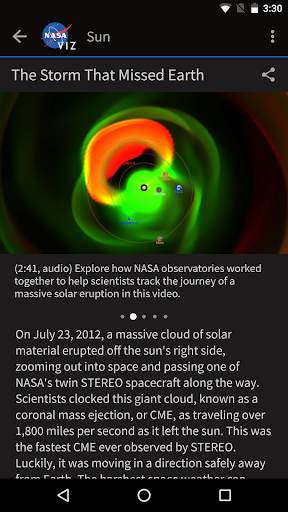 NASA Visualization Explorer screenshot 5