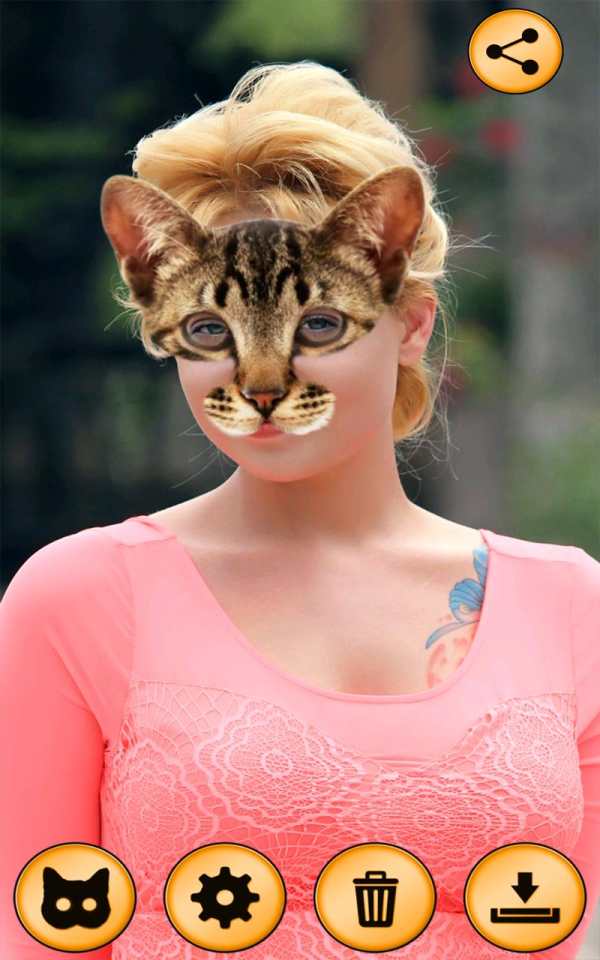 Animal Face Changer 6 تصوير الشاشة