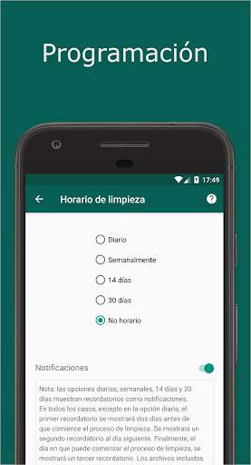 Timely Cleaner para WhatsApp screenshot 4
