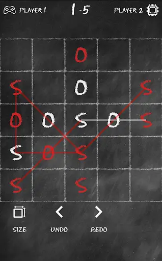 SOS Board Game screenshot 2