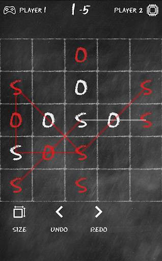 SOS Board Game screenshot 2