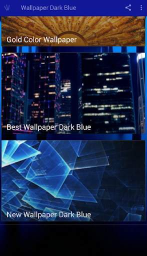Dark Blue Wallpaper screenshot 2
