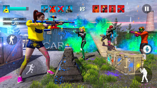 Paintball Arena Battle 3D screenshot 3