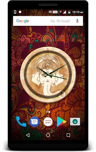 Ganesh Clock Live Wallpaper screenshot 3