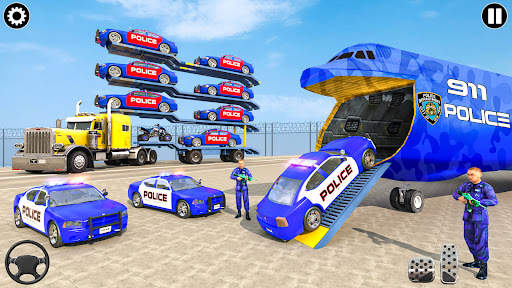 Police Transport Car Parking screenshot 2