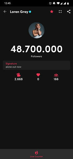 TikTokCount - Live Follower Counter screenshot 5