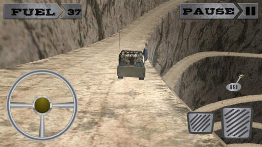 4x4 Army Jeep: Offroad Driving Game screenshot 3