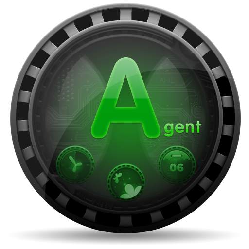 (FREE) Agent GO Launcher Theme 1.0