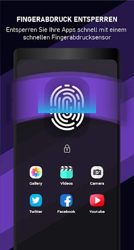 App Sperre Fingerabdruck Muster Galerie Sperren screenshot 4