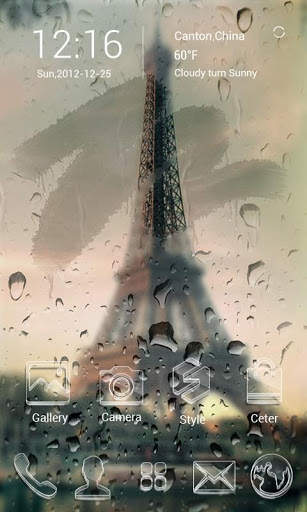 Drops GO Launcher Theme screenshot 2