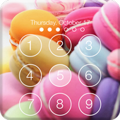 Cute Makaron Lock Screen &amp; AppLock Security icon