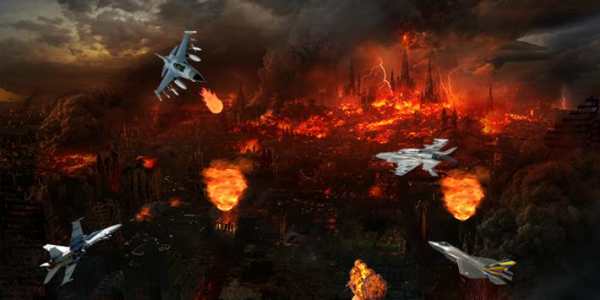 Space Jet Fighting screenshot 1