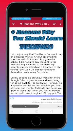 My Taekwando guide screenshot 2