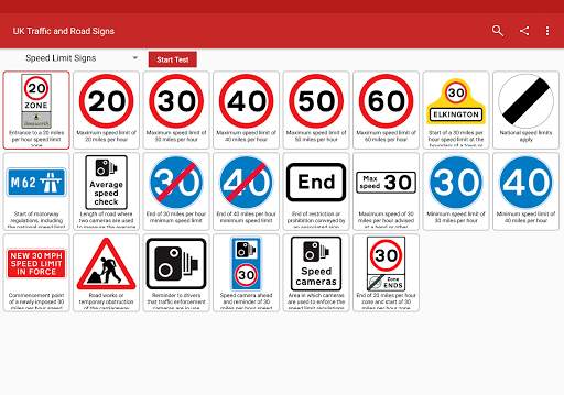 UK Traffic and Road Signs скриншот 12