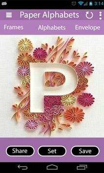 Quilling Paper Alphabets – Stylish Alphabet Design screenshot 7