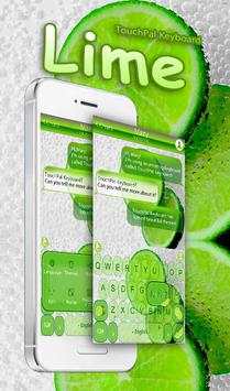 TouchPal Lime Keyboard Theme screenshot 1