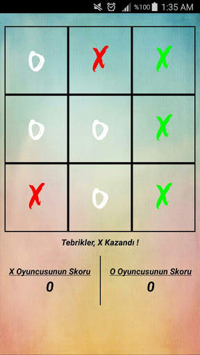 Tic-Tac-Toe (XOX) screenshot 2
