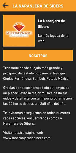 La Naranjera de Sibers - San Luis Potosí 📻 screenshot 2