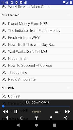 TED talks download & play talks (tedx) NPR screenshot 5