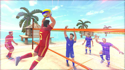 Game Sim Offline Bola Voli 3D screenshot 8