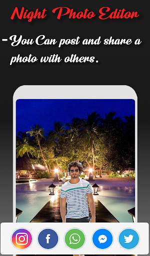 Night Photo Editor screenshot 5