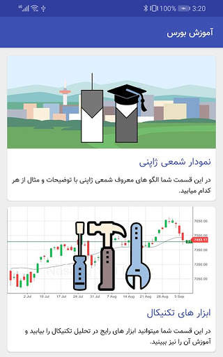 آموزش بورس screenshot 1