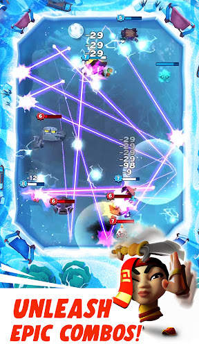 Smashing Four: PvP Hero bump 5 تصوير الشاشة
