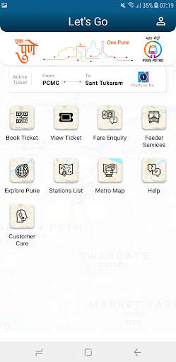 Pune Metro (Official App) screenshot 2