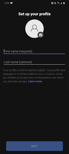 Virtual Signal Messenger screenshot 4