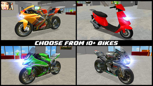 Crazy Bike Driving Simulator : 3D Stunt Game screenshot 6