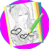 Princess Pencil Makeup Salon icon