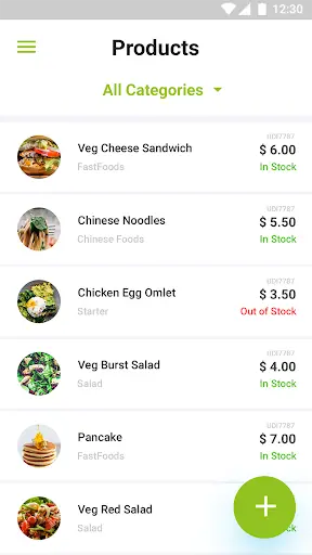 Foodmall Admin Template screenshot 4