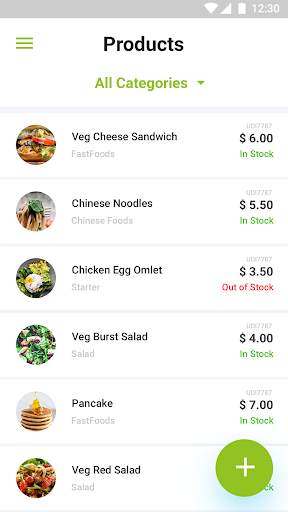 Foodmall Admin Template screenshot 4