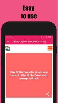 Baby Quotes (10000+ Status) screenshot 8