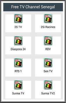Free TV Channel Senegal स्क्रीनशॉट 1