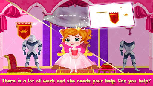 Cleaning games Kids - Clean Decor Mansion & Castle screenshot 7
