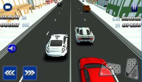 Crazy Car Racing 2016 screenshot 4