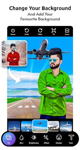 Airplane Photo Editor screenshot 3