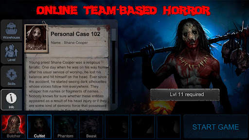 Horrorfield Multiplayer horror 1 تصوير الشاشة