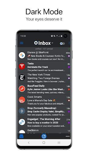 BlueMail Lite скриншот 3