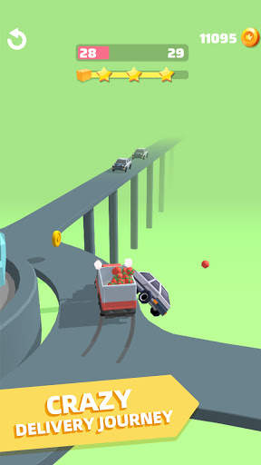 Crazy Transporter 3D - Truck driving game स्क्रीनशॉट 5