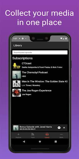 Podcast player: Podcastly screenshot 4