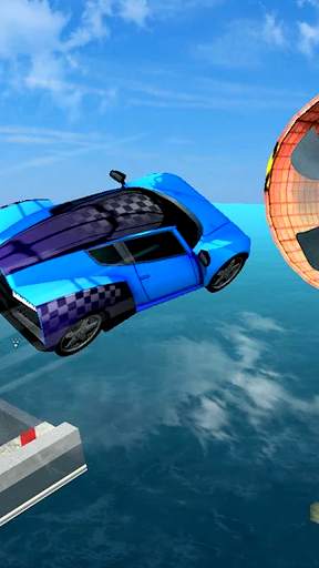 Car Driving  Simulator Jumping Stunts  game 2020 screenshot 1