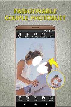Fashionable Couple Photo Suit скриншот 2