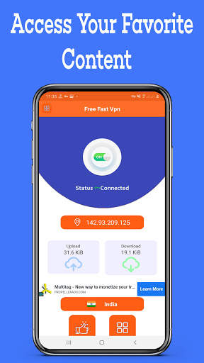 Free Fast VPN:Free Proxy Server & Secure VPN screenshot 2