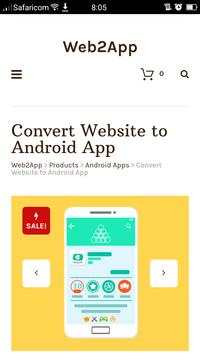 Web2App Store screenshot 3