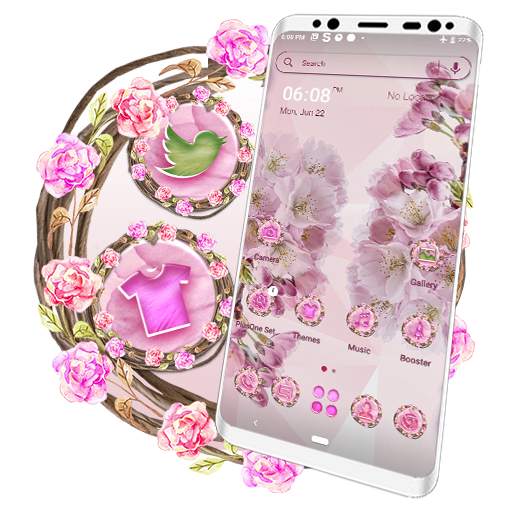 Cherry Blossom Sakura Launcher Theme 1.0.1