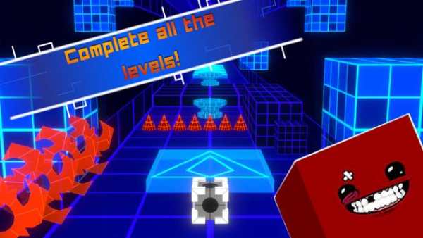 Geometry Land - Jump&Dash Free Music Game скриншот 2